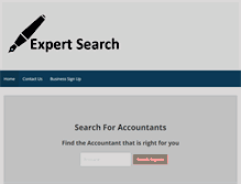 Tablet Screenshot of expertsearch.com.au